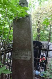 Фонберг Софья Борисовна, Москва, Востряковское кладбище